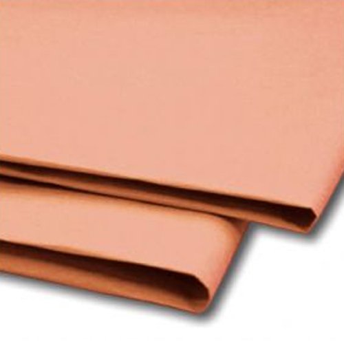 Peach Colour Acid Free Tissue Paper 500mm x 750mm 18gsm