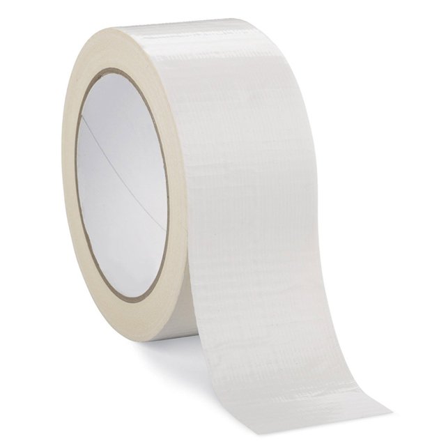 White Coloured Low Noise Strong Packing Tape 48mm x 66m - 6