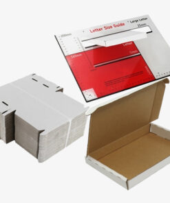 White PIP Large Letter Postal Boxes C5 (A5) 220x160x20mm