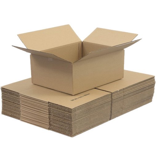 Single Wall Cardboard Boxes 12" x 9" x 4" (305 x 229 x 102 mm)