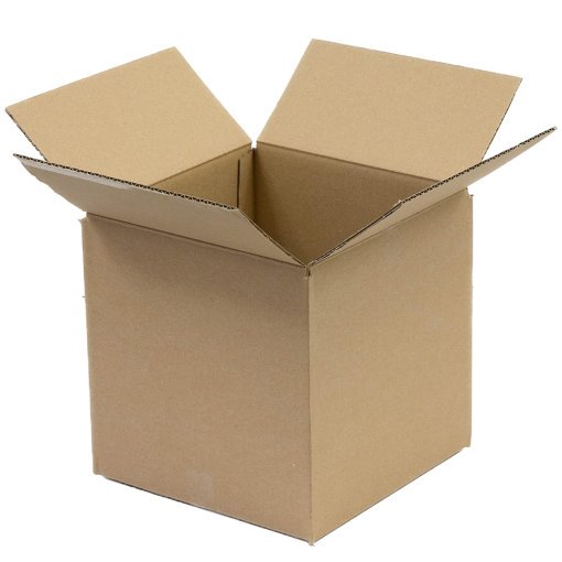 Single Wall Cube Cardboard Boxes 8" x 8" x 8" (203 x 203 x 203 mm) - Image 3