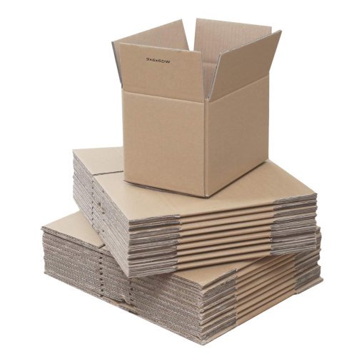 Double Wall Cardboard Boxes 9" x 6" x 6" (229 x 152 x 152 mm)