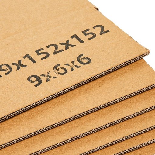 Small Single Wall Cardboard Boxes 9" x 6" x 6" (229 x 152 x 152 mm) - Image 3