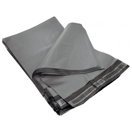 Grey Strong Postage Poly Mailing Bags 10"x12" - 250x300mm