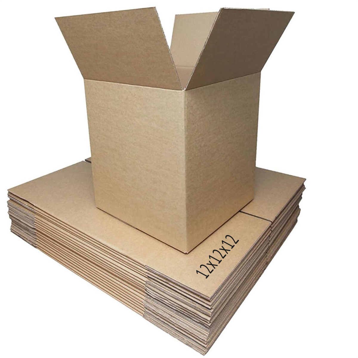 Single Wall Cardboard Boxes 12" x 12" x 12" (305 x 305 x 305 mm) - 1000