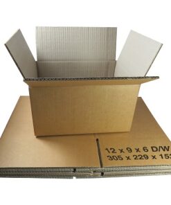 Double Wall Cardboard Boxes 12" x 9" x 6" (305 x 229 x 152 mm)