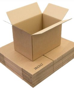 Single Wall Cardboard Boxes 18" x 12" x 12" (457 x 305 x 305 mm)